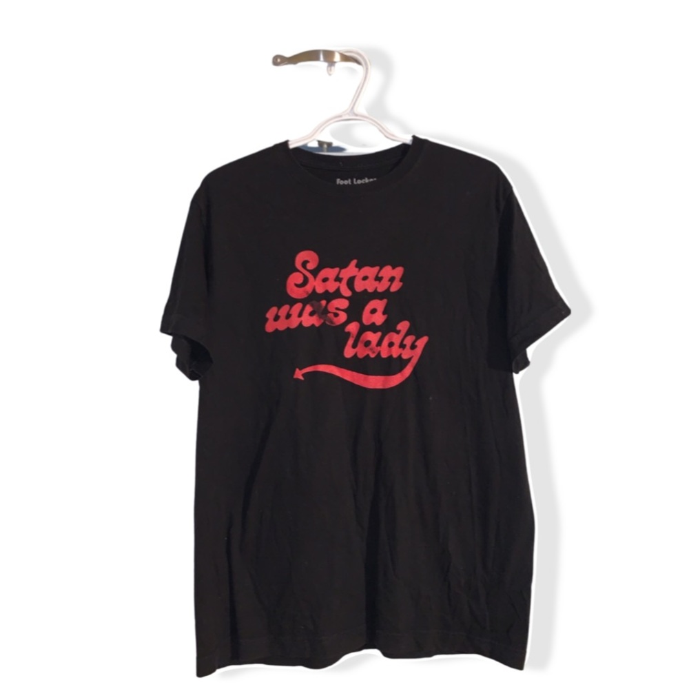 Footlocker “Satan was a lady” tee